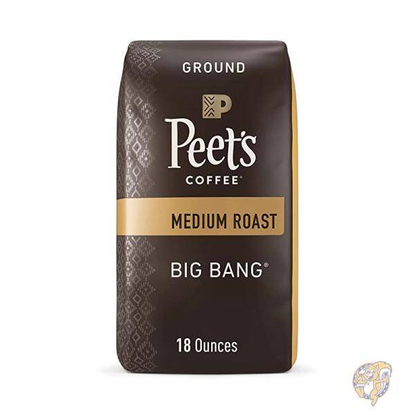 【ポイント2倍!15日】Peet's Coffee ピーツコーヒー 飲料品 ミディアムローストグラウンドコーヒー ビッグバン コーシャ 514548