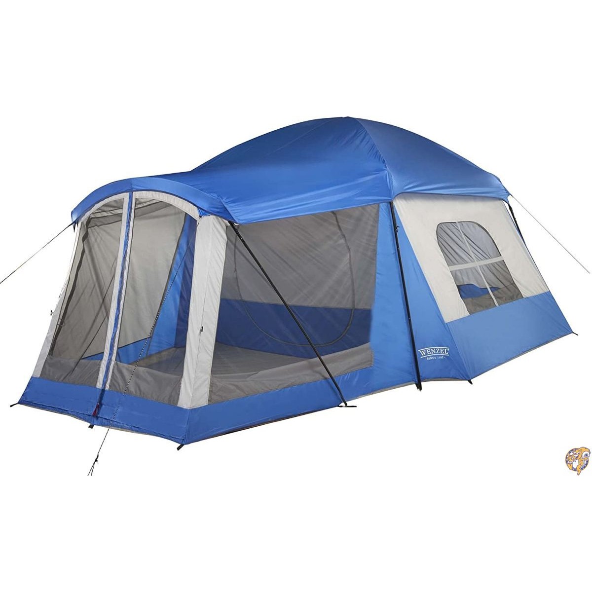 【25日最大4000円クーポン】Wenzel(ウェンゼル) Klondike (クロンダイク) 8人用 テント ブルー [並行輸入品] 送料無料｜パームスアメリカ