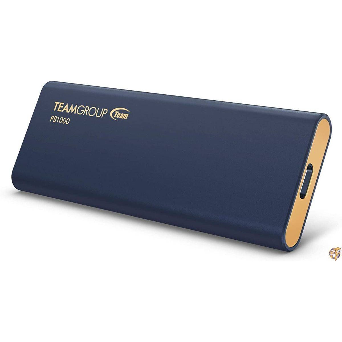 TEAMGROUP PD1000 1TB アルミニウム ポータブル 外付けソリッドステートドライブ SSD 最大読み取り1000MB/秒 送料無料