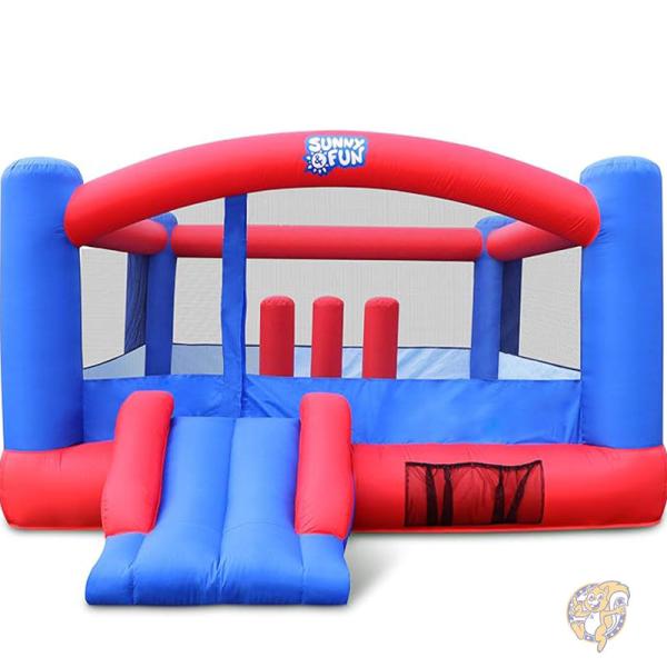 インフレータブルバウンスハウス 3.6x3.2m ジャンピング キャッスル 送風機付き SFWTR939 SUNNY & FUN｜パームスアメリカ
