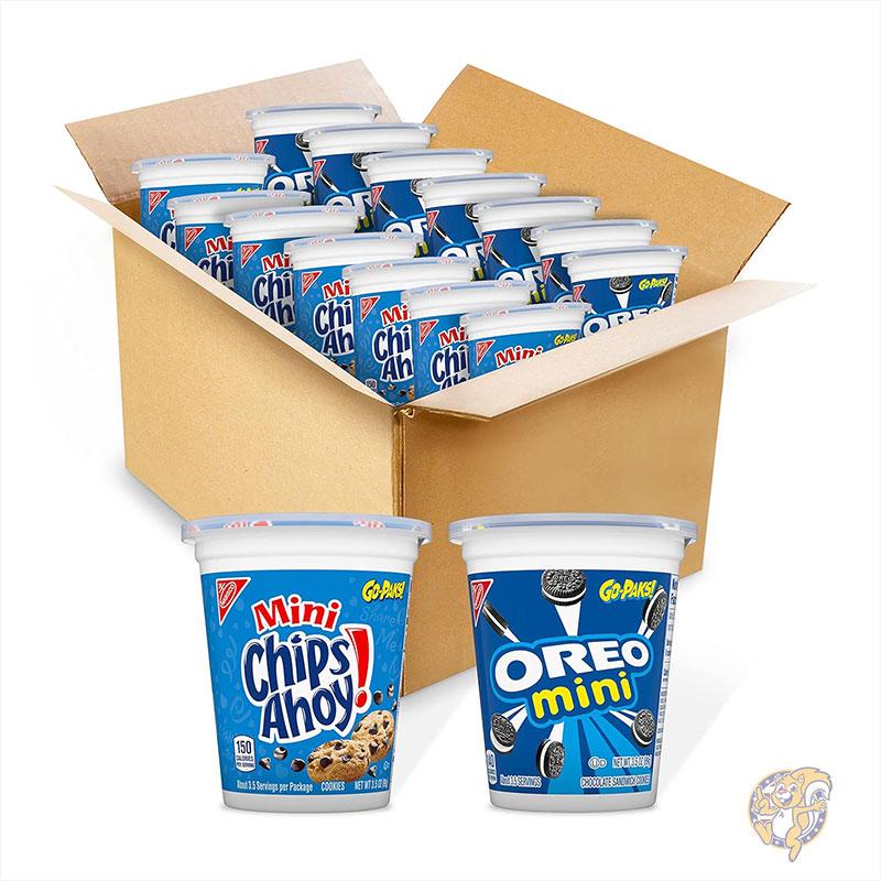 【楽天市場】オレオ Oreo ミニ クッキー & チップス アホイ! ゴーカップ クッキー バラエティパック 14個 1MX452PC ...