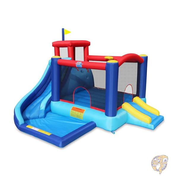インフレータブル バウンスハウススライド付き 屋内外用 送風機付き キッズ 遊具 Action air アクションエア 52,272円