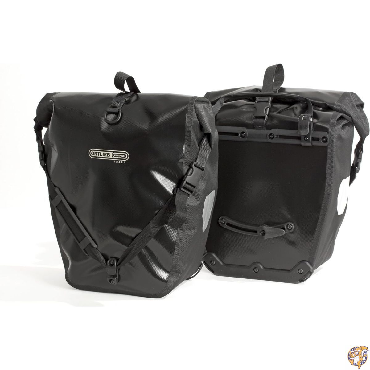 【クーポン配信中】ORTLIEB(オルトリーブ) バックローラー クラシック ブラック 40L(ペア) サイドバッグ F530 [並行輸入品]
