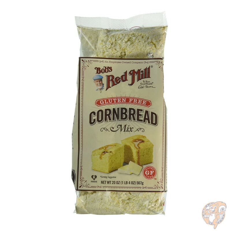 【クーポン配信中】ボブズレッドミル Bob's Red Mill グルテンフリー コーンブレッド ミックス 567g×4袋 送料無料