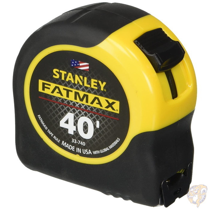 【クーポン配信中】スタンレー ファットマックス テープメジャー 12メートル Stanley 33-740 巻尺 送料無料｜パームスアメリカ