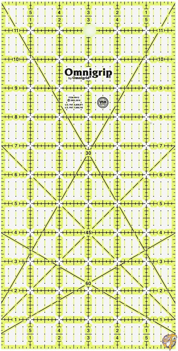 Omnigrip Non-Slip Quilter's Ruler-6\