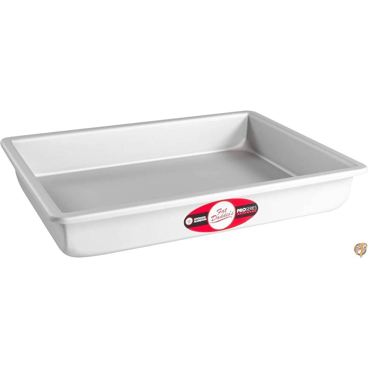 Fat Daddio's Anodized Aluminum Sheet Cake Pan, 9 Inch by 13 2 Daddios