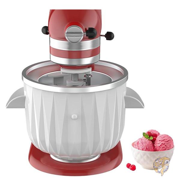 kitchen Aid キッチンエイド アイスクリームメーカー KSMICM Amazon.com: KitchenAid Ice Cream Maker Attachment for Stand