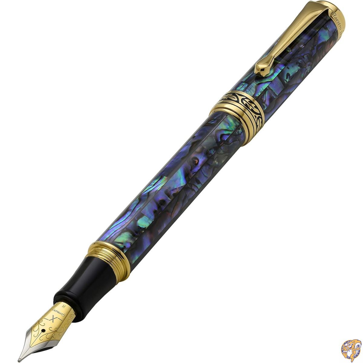 楽天市場】【300円クーポン配信中】Xezo 天然パウアワビファイン万年筆