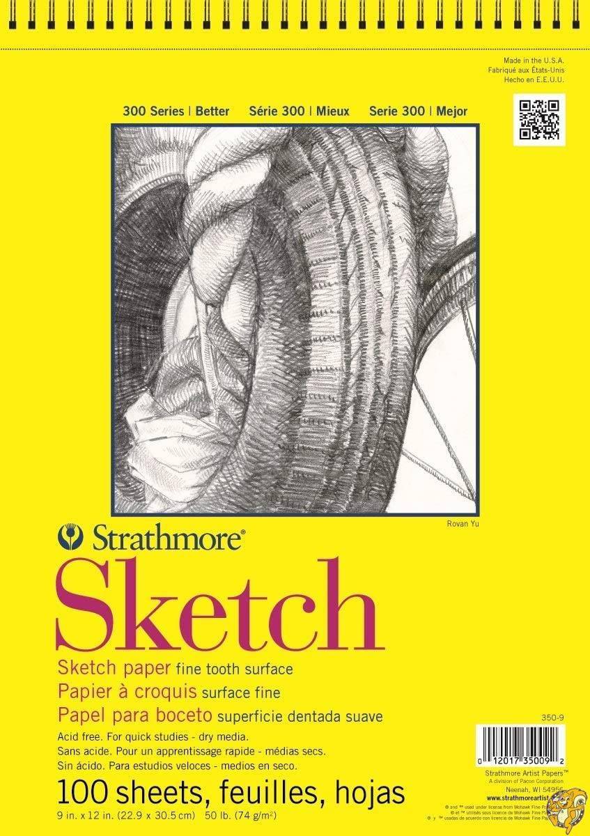 【クーポン配信中】Strathmore Spiral Sketch Book 9\