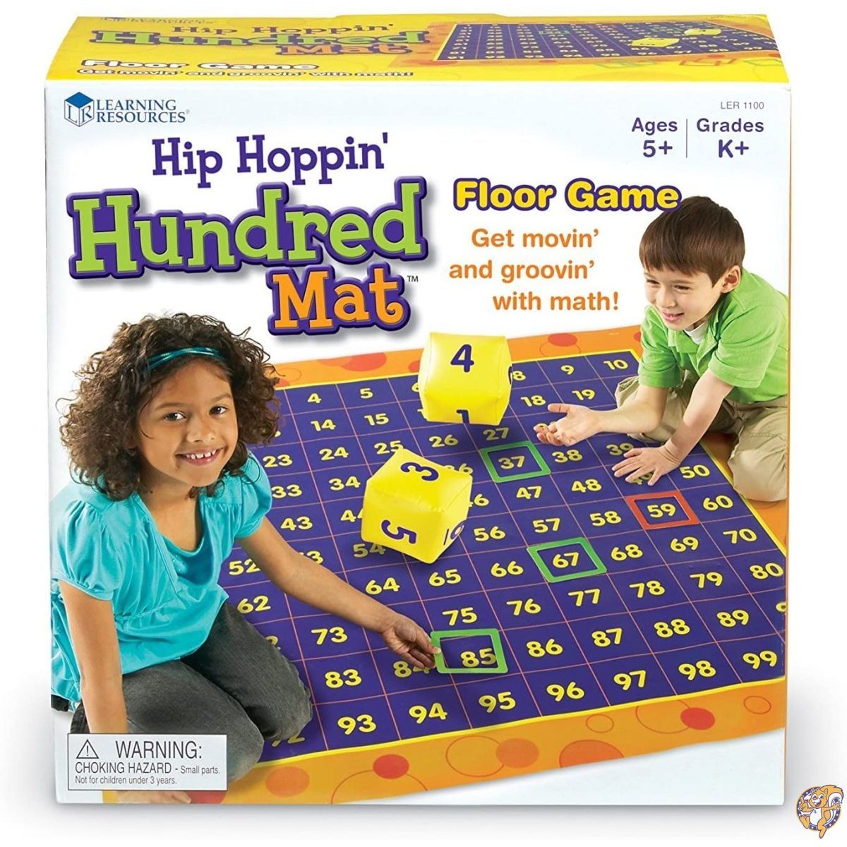 【クーポン配信中】[ラーニング リソース]Learning Resources Hundred Activity Mat LER1100 [並行輸入品] 送料無料