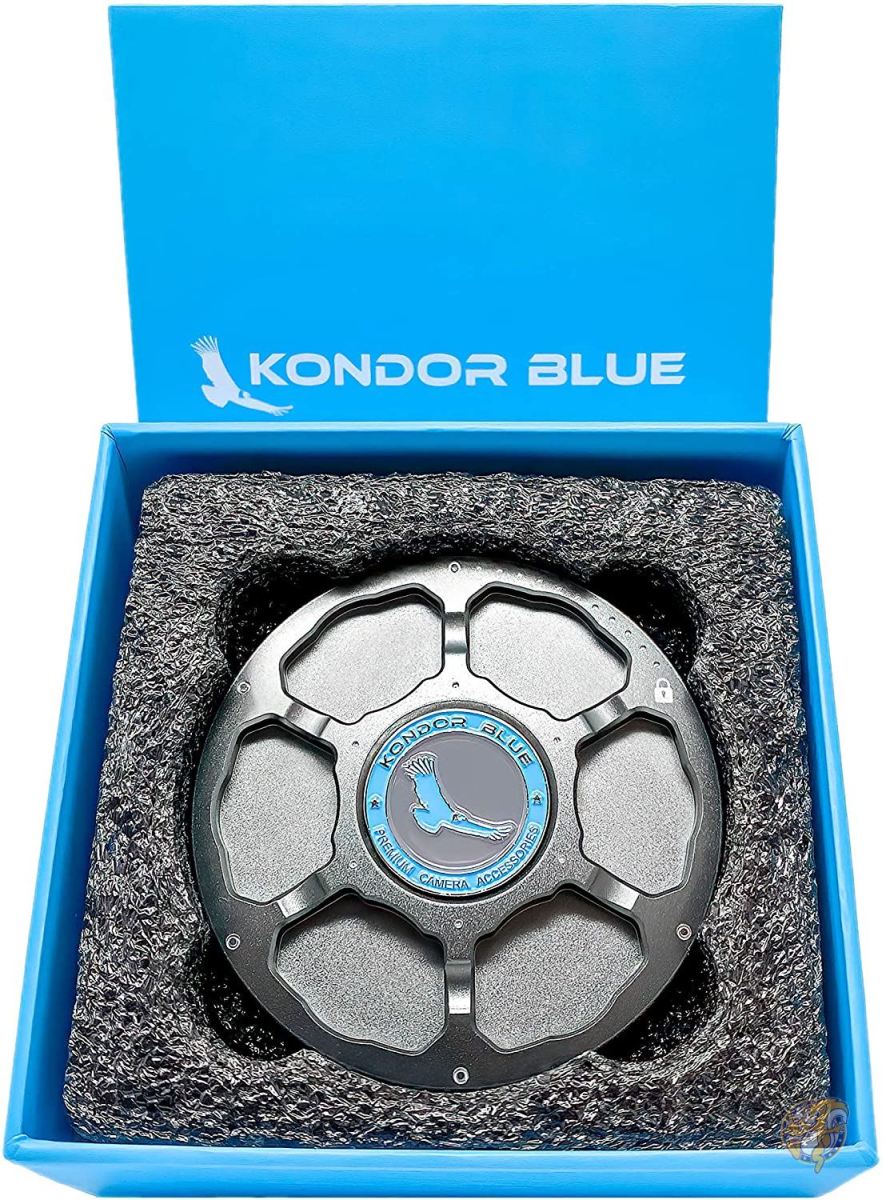 【クーポン配信中】KONDOR BLUE EFマウントカメラボディキャップ メタル(スペースグレー) アルミニウム合金EOS DSLR シネカメラポートカバー 送料無料