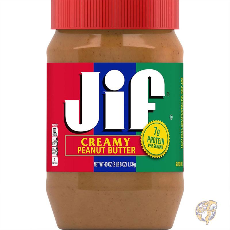 【クーポン配信中】ピーナッツバター クリーミー フレーバー 食品 1133g /4個パック 51500245385 Jif ジフ