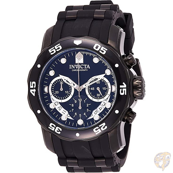 【ポイント2倍!15日】インビクタ メンズ プロダイバー スキューバ 48mm ウォッチ ブラック Invicta 6986 送料無料