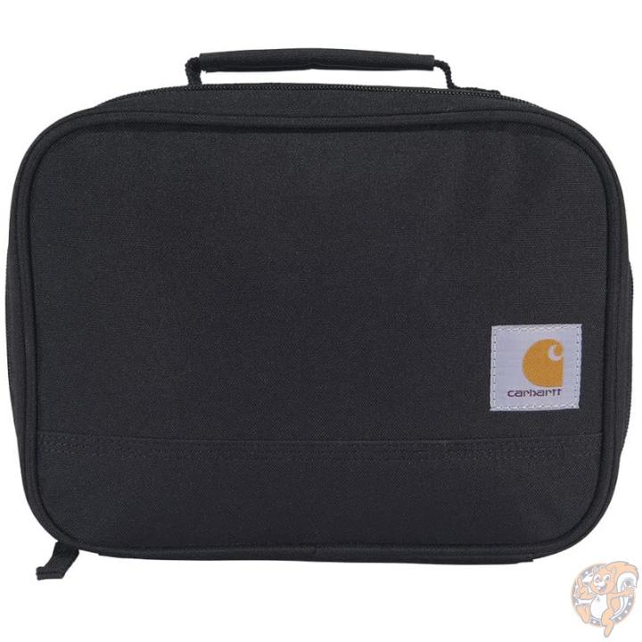【クーポン配信中】カーハート Carhartt ランチクーラー ランチバッグ 保冷バッグ B0000286 ブラック クーラーバッグ お弁当 ピクニック 男女兼用 レジャー