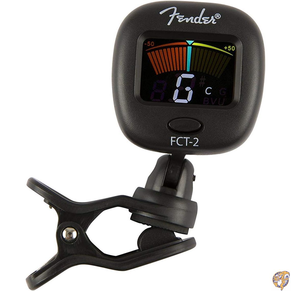 【ポイント2倍!15日】Fender クリップチューナー Fender&reg; FCT-2 Pro Color Clip-On Tuner