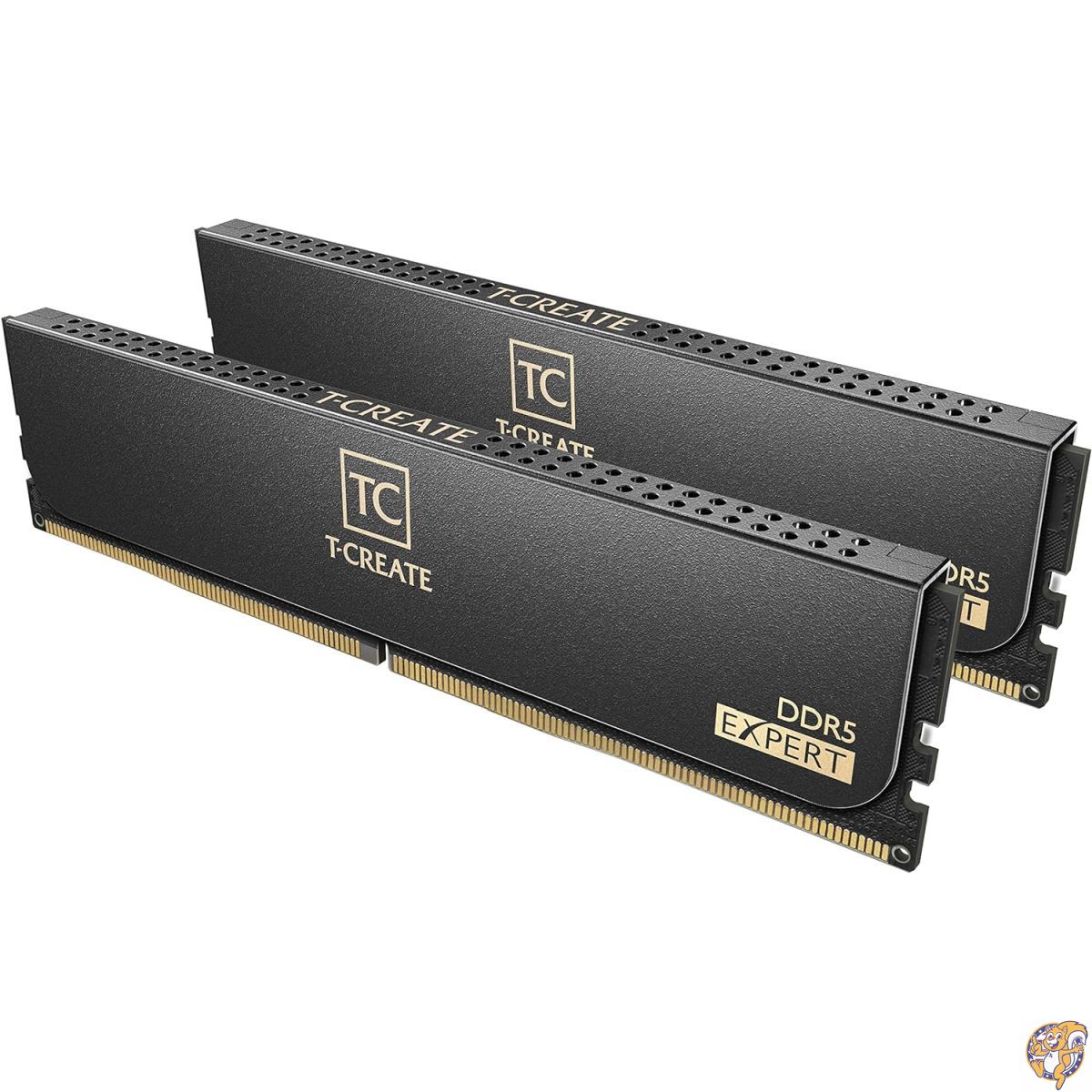 【クーポン配信中】TEAMGROUP T-Create エキスパート オーバークロック 10L DDR5 32GB キット (2 x 16GB) 7200MHz (PC5-57600) CL34 A-DIE デスクトップメモリモジュール RAM ブラック - CTCED532G7200HC34ADC01