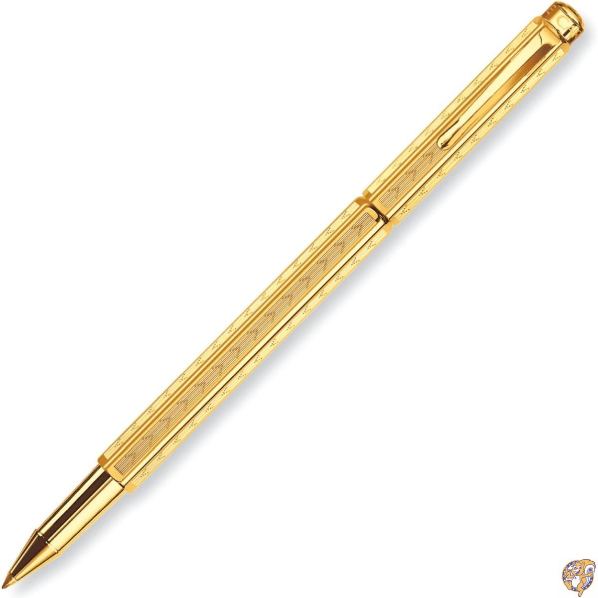 楽天市場】CARAN d'ACHE エクリドール シェブロン ゴールド ボールペン