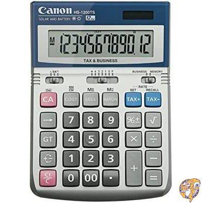 【クーポン配信中】HS1200TS Minidesk Calculator, 12-Digit LCD (並行輸入品)|パームスアメリカ