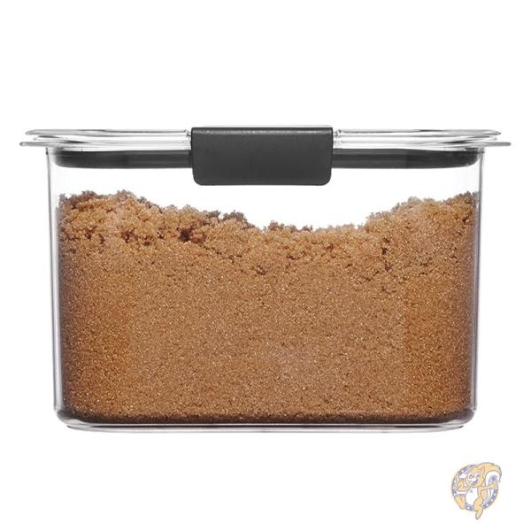ラバーメイド ブリリアンス 気密 食品保管コンテナ ブラウンシュガー (7.8 カップ) 1994225 Rubbermaid