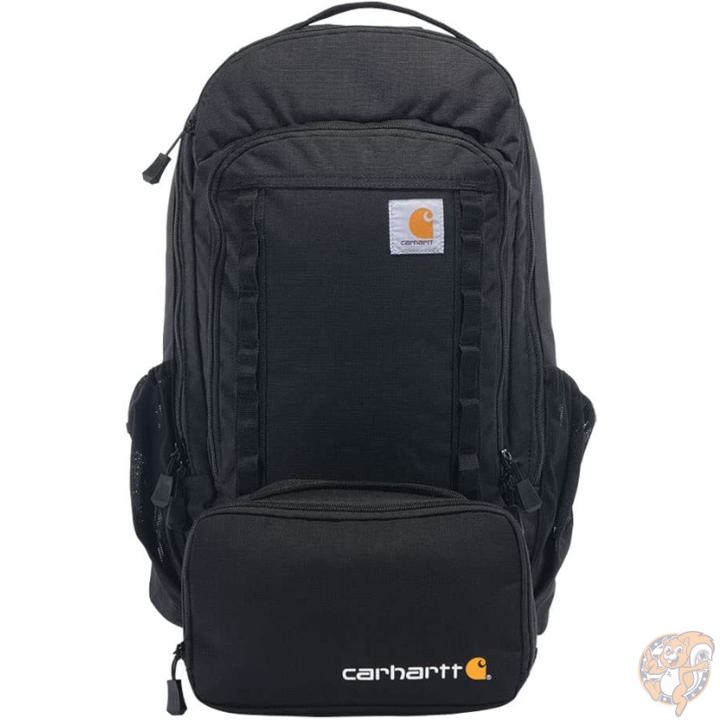 【クーポン配信中】カーハート Carhartt 25L カーゴシリーズ デイバッグ + 3 Can クーラー ブラック 黒色 保冷 リュック バックパック