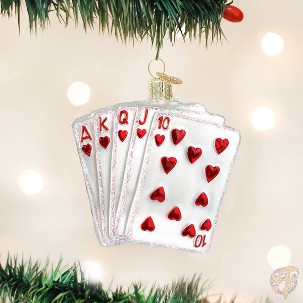 トランプ クリスマス ツリー Old World Christmas オーナメント ベガス ベビー ロイヤルフラッシュ 飾り デコレーション アメリカ輸入品 7,728円