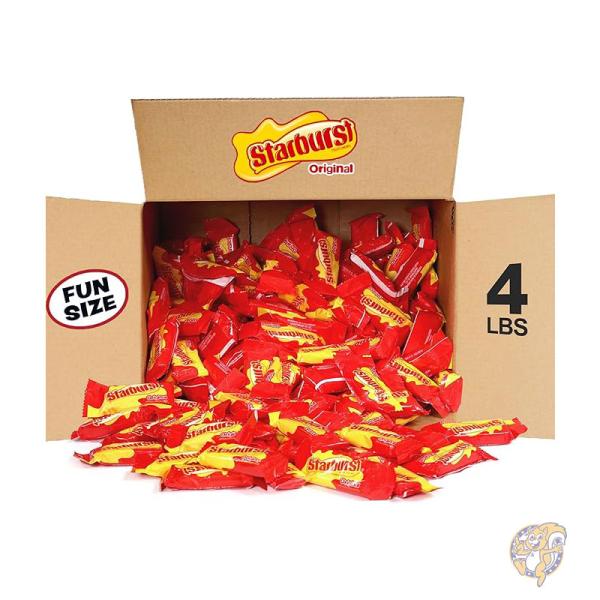【クーポン配信中】スターバースト Starburst お菓子 オリジナル チューイキャンディ バルクパック 1.8kg LGJ-CDSK-C128