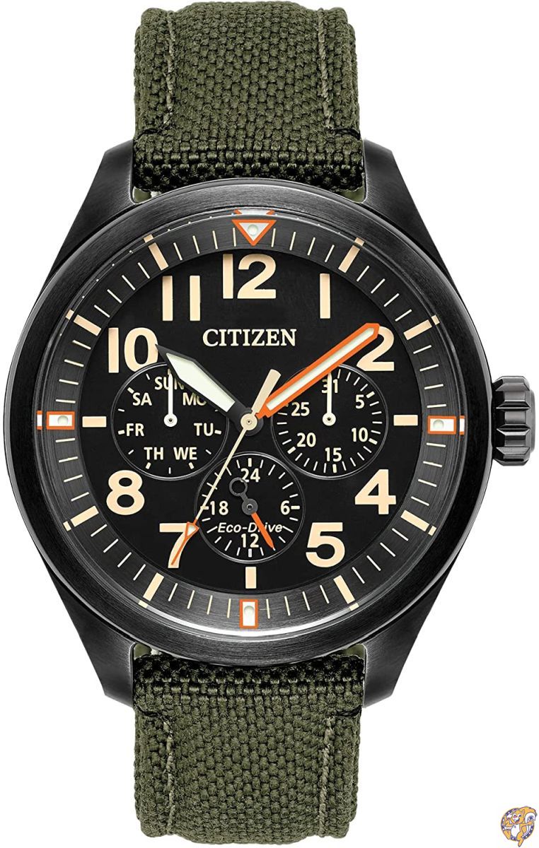 [シチズン] Citizen 腕時計 Men's 'Military' Quartz Stainless Steel and Nylon 送料無料