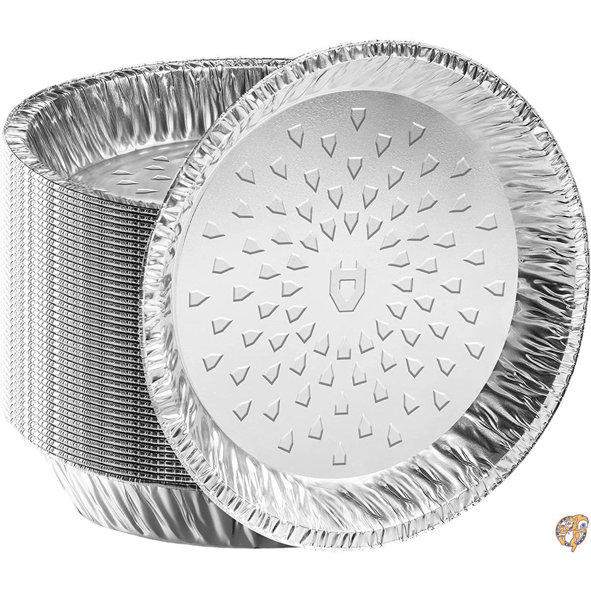 【クーポン配信中】(50) - 23cm Aluminium Foil Pie Pans. Disposable Tin Plates for Pies Tart 送料無料