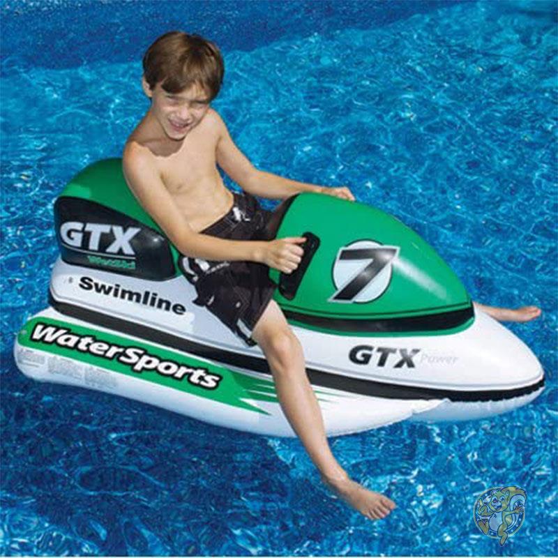 Swimline スイムライン 水遊び GTX ウェット スキー & ワイルド ライド インフレータブル フロート 9027SL