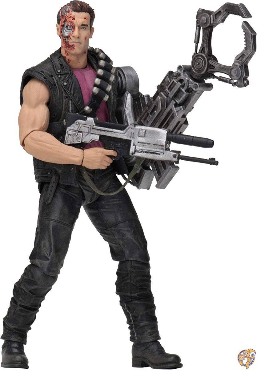 【クーポン配信中】NECA - Terminator 5.1cm 18cm Scale Action Figure Kenner Tribute Power Arm T-800