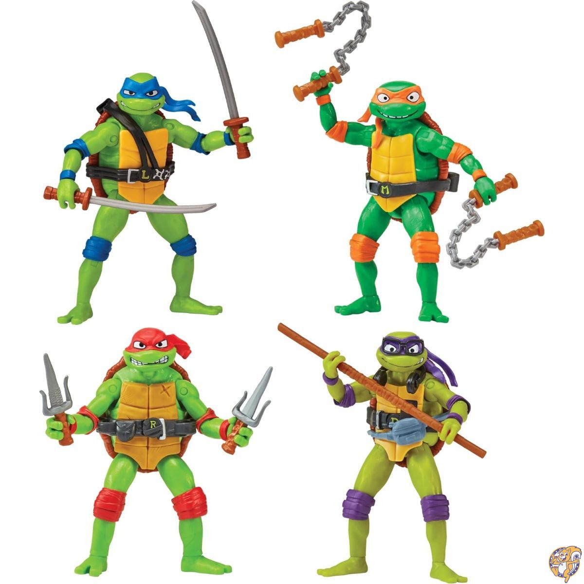 ミュータントタートルズ　ANTRAX 忍者 フィギュア 赤い武器付き TMNT ニンジャタートルズ Raphael ラファエロ 赤マスク、2023