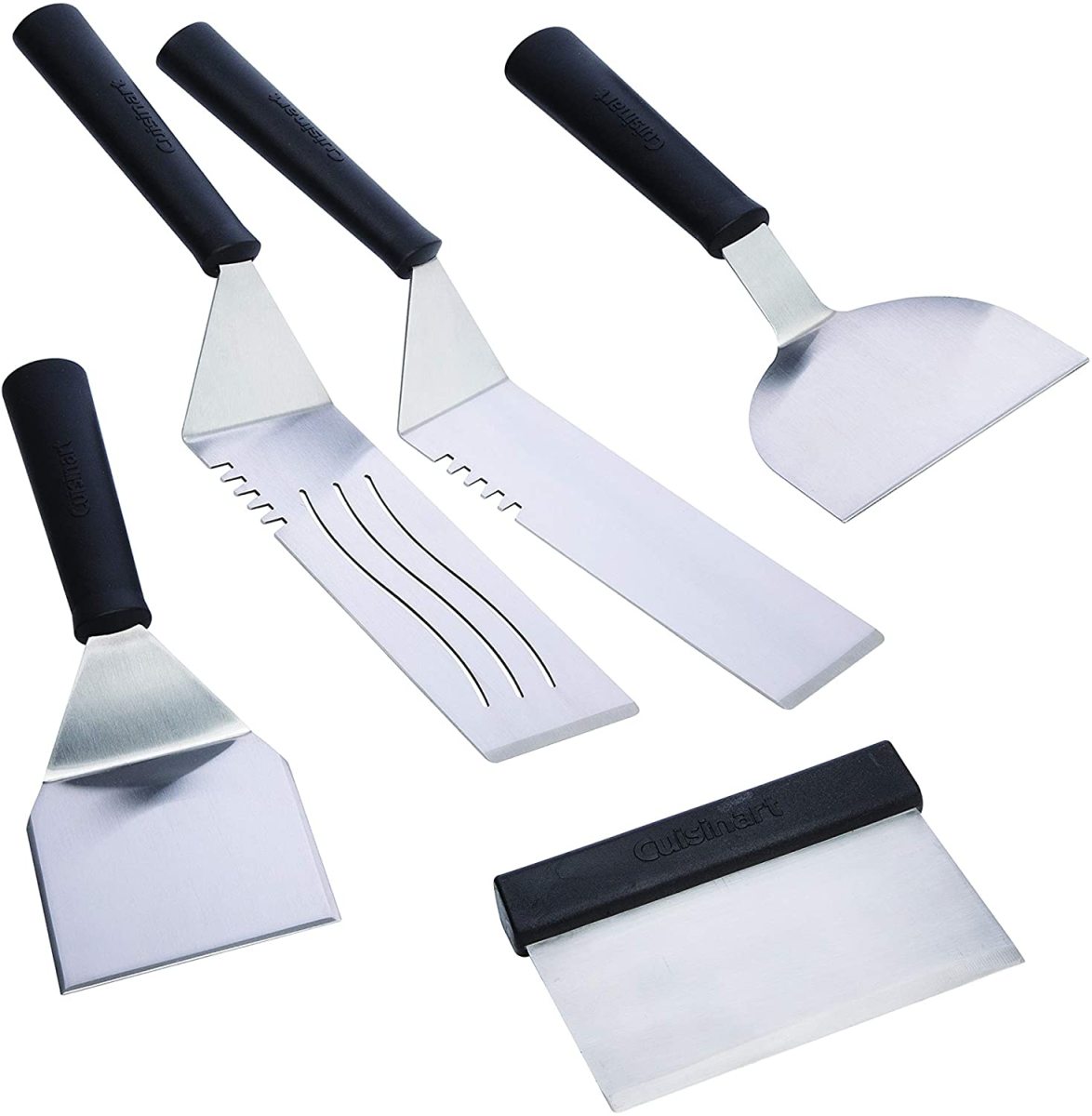 【クーポン配信中】クイジナート 鉄板焼きステンレススチールスパチュラ5点セット Cuisinart CGS-509 送料無料｜パームスアメリカ