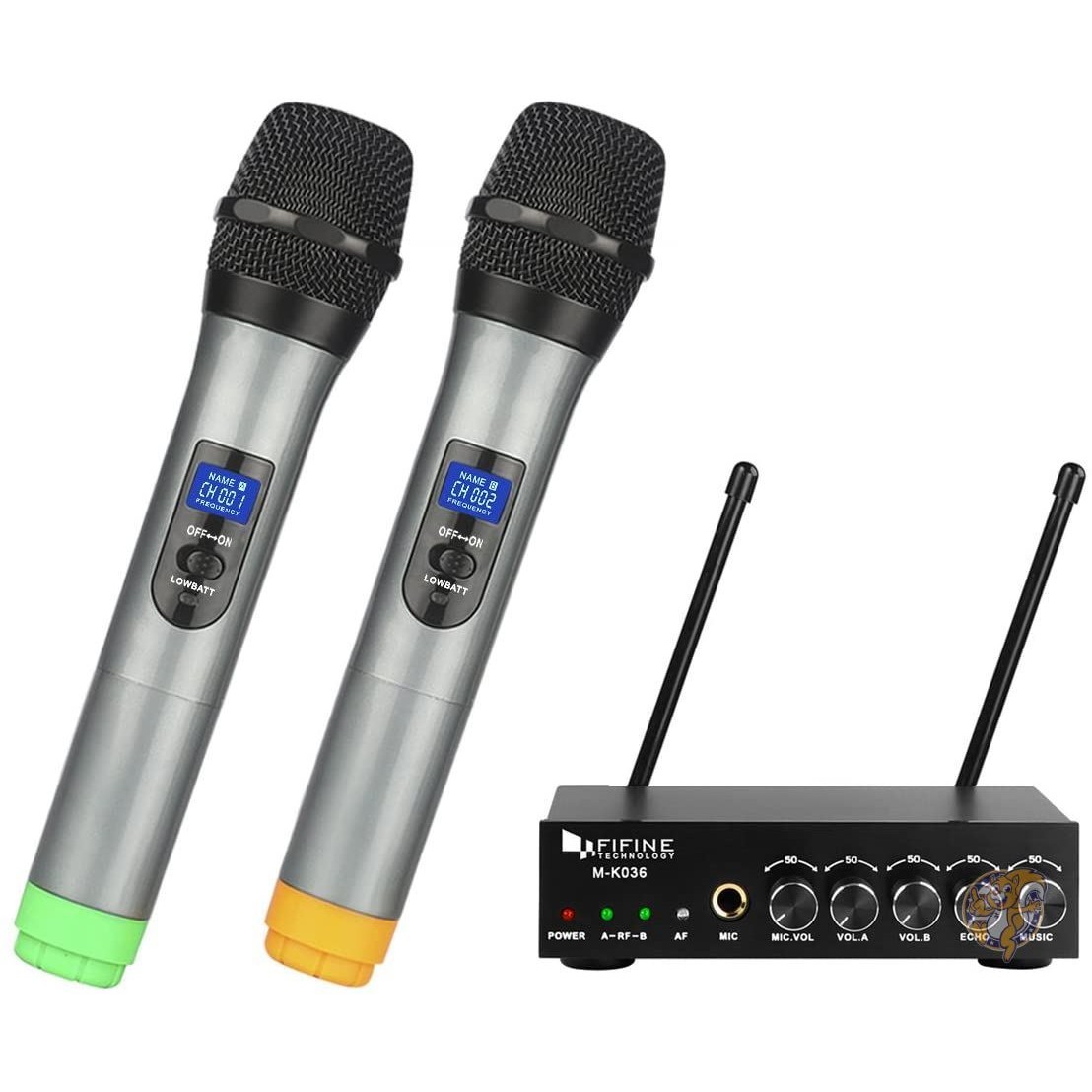 楽天市場】JAMELO ワイヤレスマイク 金属デュアルUHF
