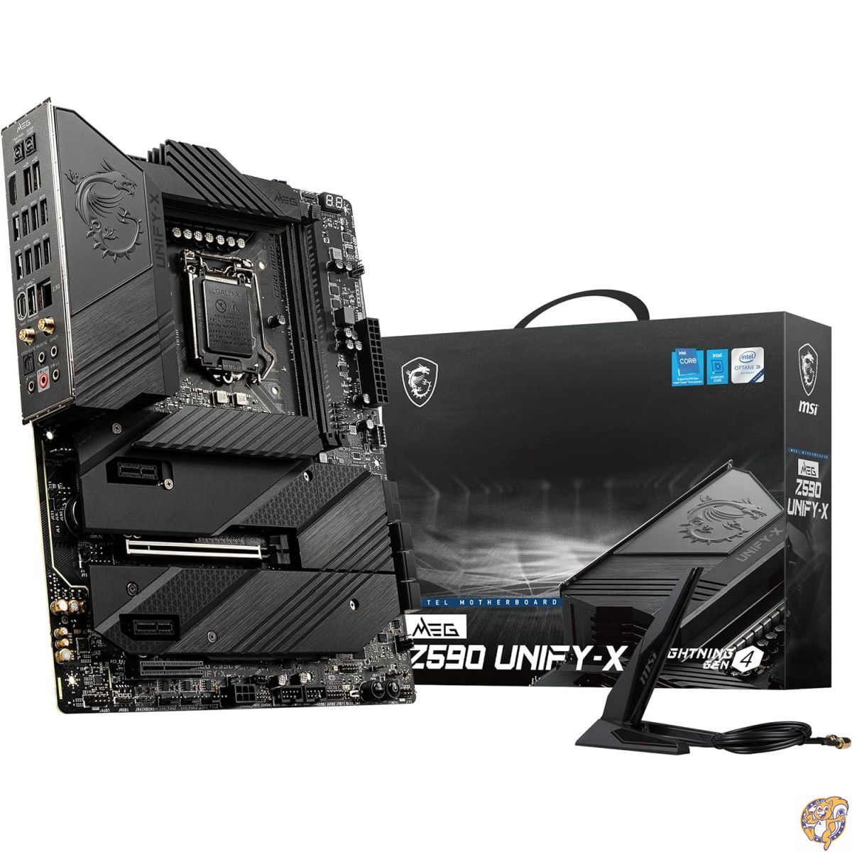 【クーポン配信中】MSI MEG Z590 Unify-X ゲーミングマザーボード (ATX、第11/第10世代Intel Core、LGA 1200ソケット DDR4 PCIe 4 CFX M.2スロット Wi-Fi 6E)