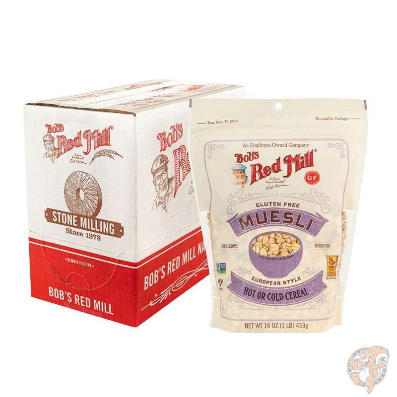 【クーポン配信中】ボブズレッドミル Bob's Red Mill グルテンフリー Muesli シリアル 453g（16オンス)×4袋 送料無料