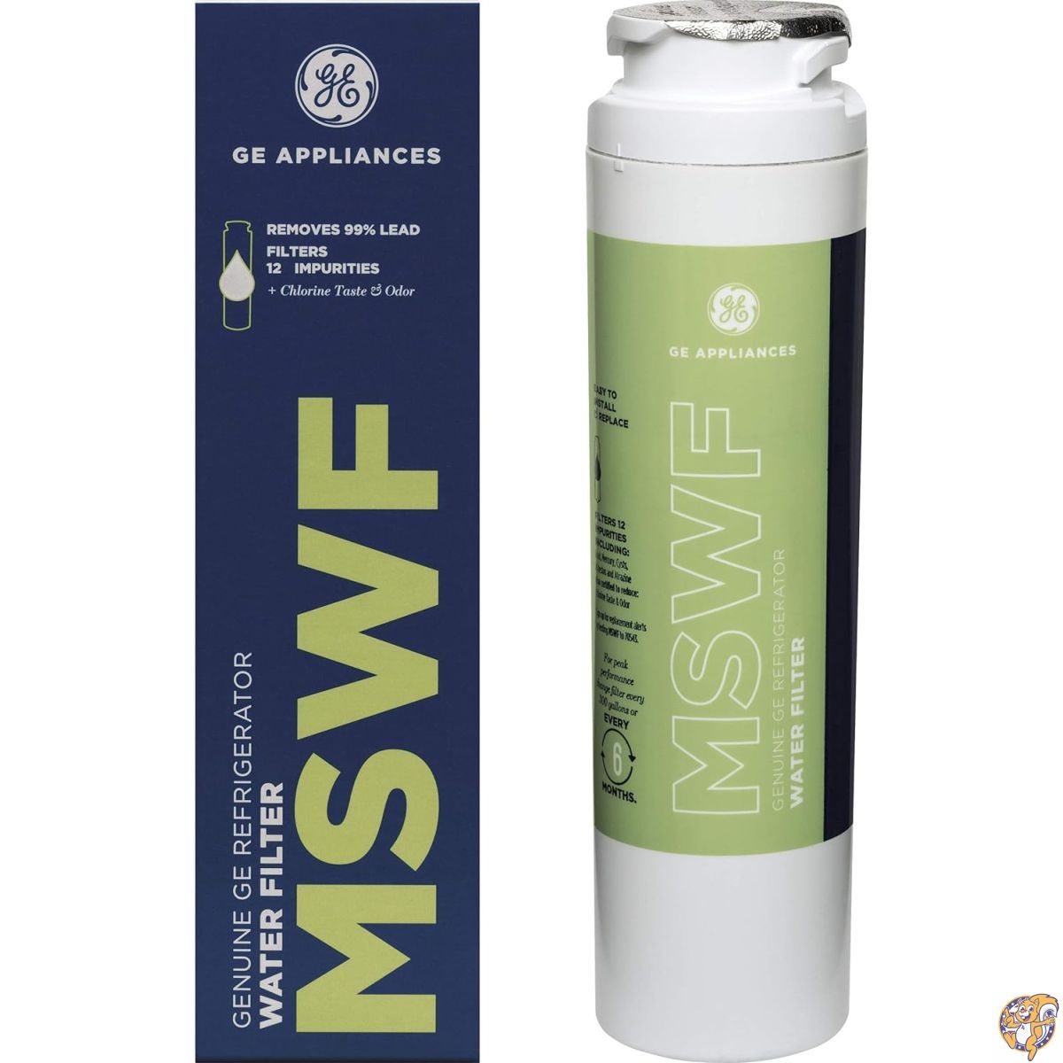 【クーポン配信中】成功_ Shop GE SmartWater冷蔵庫フィルタ交換カートリッジMSWF|パームスアメリカ