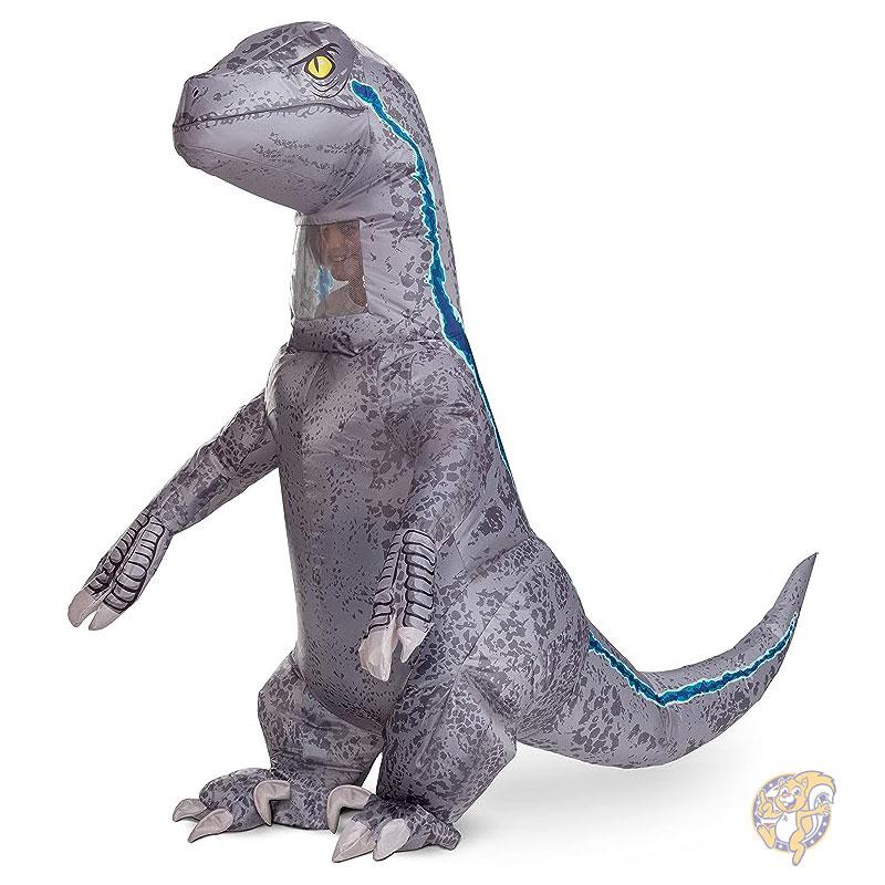 【クーポン配信中】ジュラシック ワールド ベータ インフレータブル コスチューム 子供用衣装 パーティー用品 Disguise ディスガイズ 仮装 着ぐるみ 送料無料|パームスアメリカ