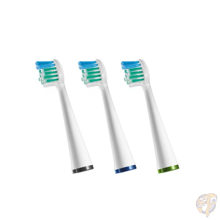 【ポイント2倍!15日】Waterpik センソニック コンプリート ケア コンパクト ブラシヘッド 交換用歯ブラシヘッド 3本 送料無料