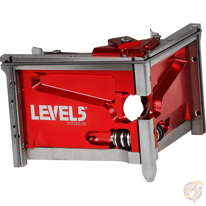 【クーポン配信中】LEVEL5 コーナー フィニッシャー 3.5インチ(8.9cm) アングルヘッド プロ品質 送料無料