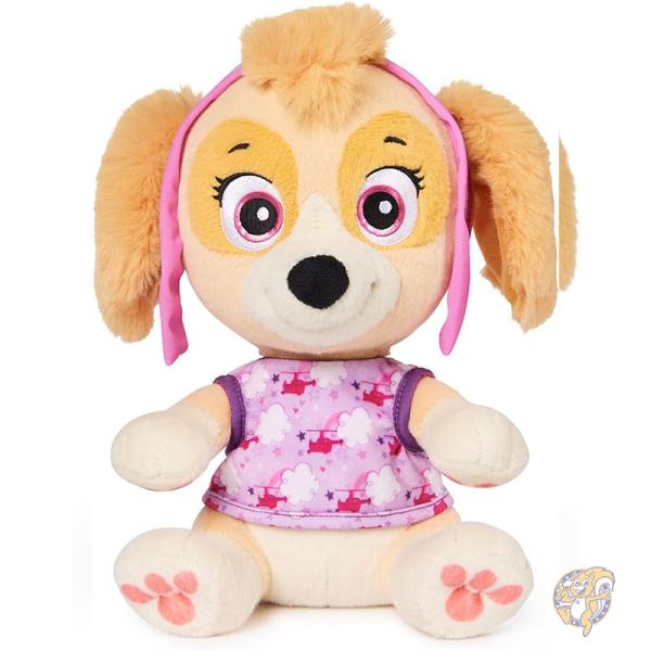 パウ・パトロール Paw Patrol ぬいぐるみ ベッドタイム用 スカイ リバーシブル衣装付 きおもちゃ 6070311-6069882