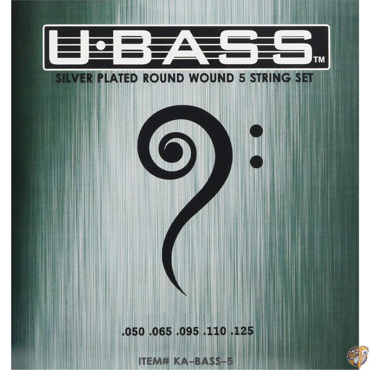 【クーポン配信中】KALA カラ ウクレレベース(U・BASS)弦 Silver Plated Round Wound 5弦 KA-BASS-5