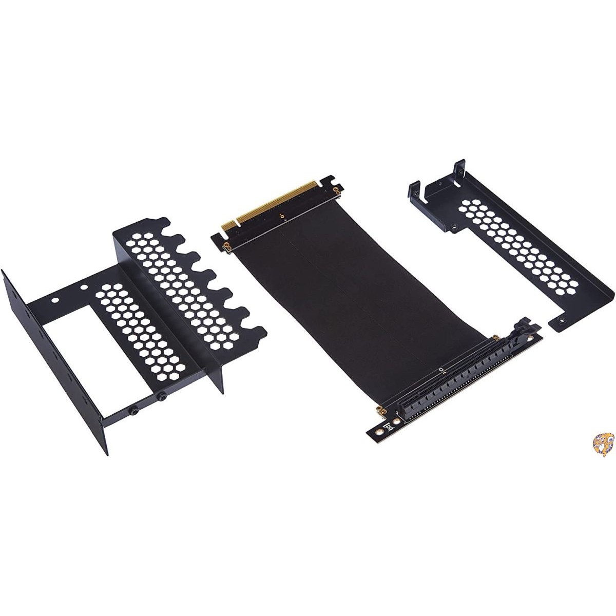 CableMod 垂直PCI-eブラケット - HDMI + DisplayPort - ブラック 送料無料