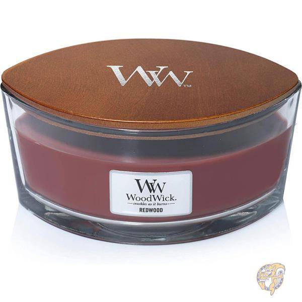 WoodWick ウッドウィック インテリア キャンドル Ellipse レッドウッド 赤 76138