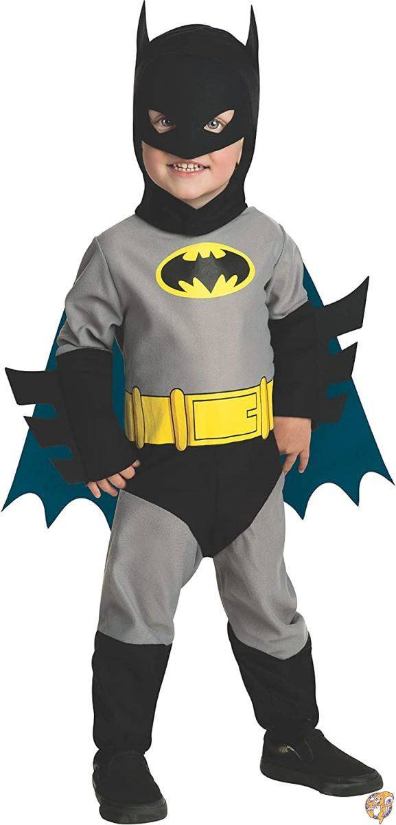 【クーポン配信中】コスチューム 子供 男の子 バットマン Inf/ 60cm 70cm 80cm rubies 888093