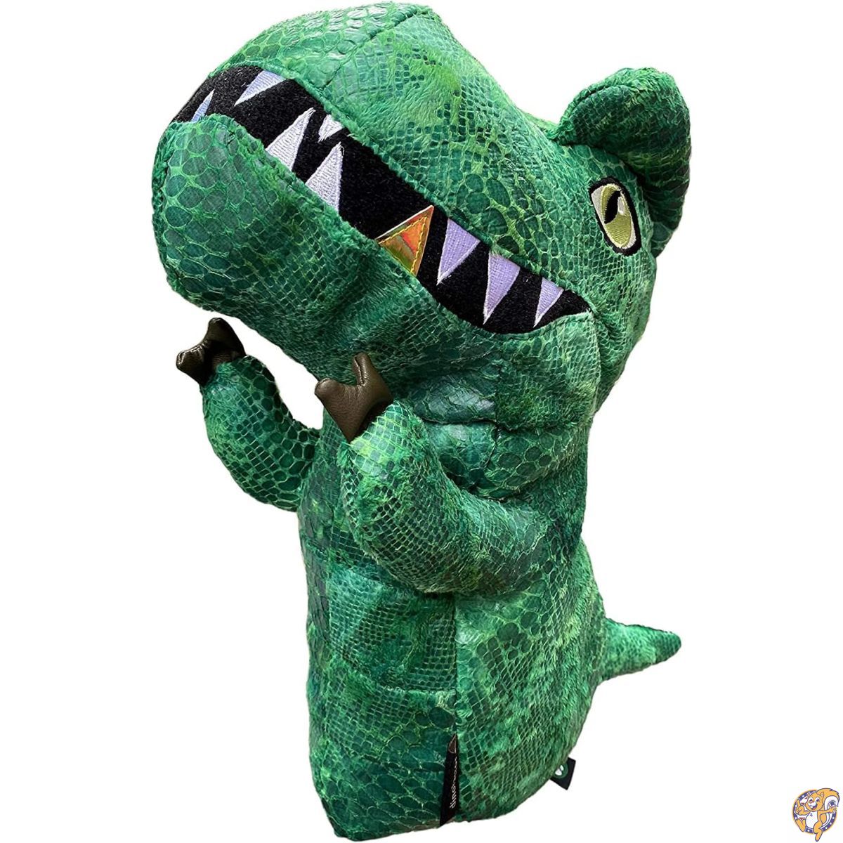 【クーポン配信中】dinofactory T-Rex ゴルフヘッドカバー 恐竜ドライバーヘッドカバー (グリーン)