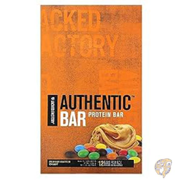 【クーポン配信中】オーセンティックバー ピーナッツバターキャンディプロテインバー 672691000265 Jacked Factory ジャックファクトリー|パームスアメリカ