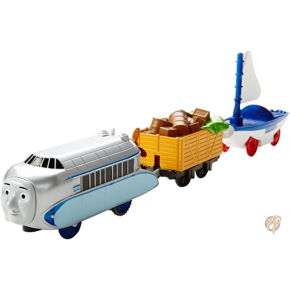 トーマス＆フレンズTrackMasterヒューゴ＆スキッフ列車 並行輸入 送料無料