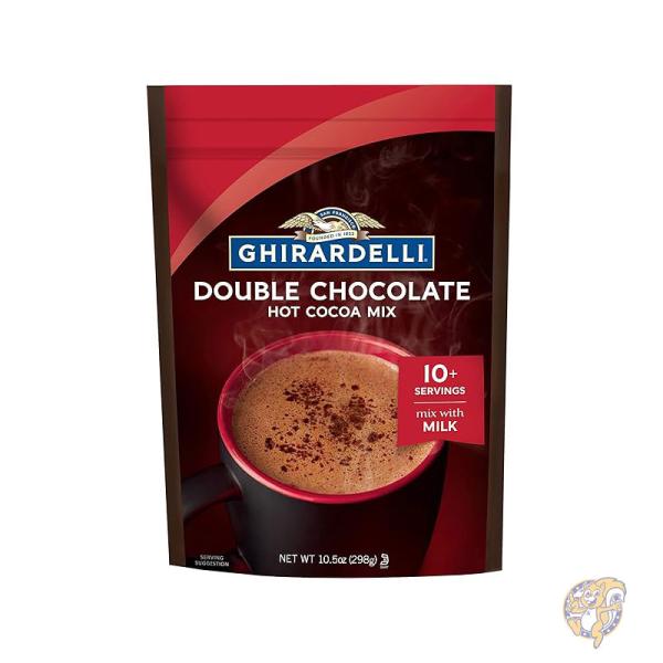 【クーポン配信中】ギラルデリ ホットココアミックス ダブルチョコレート プレミアム 297g 6袋 61699