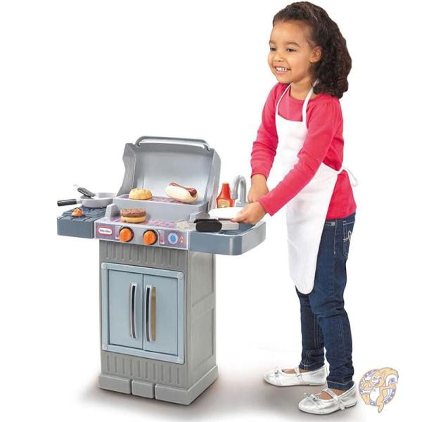 キッチンおもちゃ BBQ グリル クック&グロウ キッズ遊具 ごっこ遊び 633904M Little Tikes リトルタイクス
